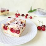 Prajitura cu fructe (cirese)