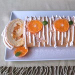Rulada cu mascarpone si mandarine
