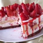 Tort cu capsuni si mascarpone in stil italian