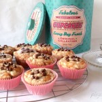 Briose (muffins) cu ciocolata si crocant cu scortisoara