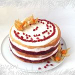 Tort cu fructe de padure si mousse de iaurt