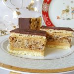 Prajitura Nadia (nuci coapte si crema de nes)