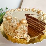 Tort cu migdale si cafea (Tort Agnes Bernauer)